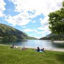 Der Molvenosee ist Zielort der ADAC Trentino Classic